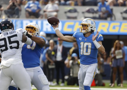 Los Angeles Chargers Quarterback Justin Herbert Editorial Stock Photo -  Stock Image