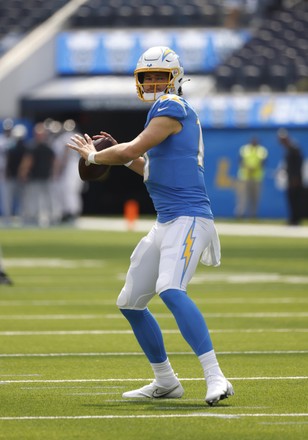 Los Angeles Chargers linebacker Joey Bosa (97) in an NFL football game  Sunday, Jan. 8, 2023, in Denver. (AP Photo/David Zalubowski Stock Photo -  Alamy