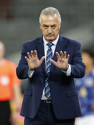 Ecuador Coach Gustavo Alfaro During International Editorial Stock Photo ...