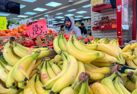 Bananas Sale Fruit Vegetable Shop North Editorial Stock Photo - Stock ...