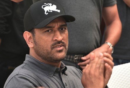 Former Indian Cricketer Ms Dhoni Kapil Editorial Stock Photo - Stock