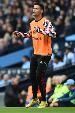 Cristiano Ronaldo Manchester United Warms On Editorial Stock Photo - Stock  Image