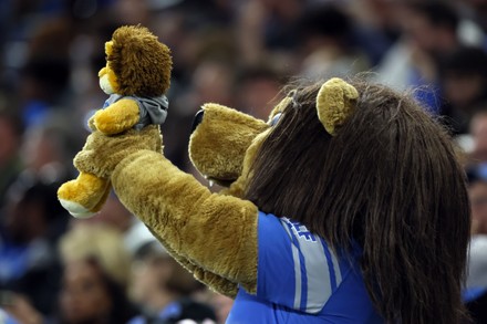 Detroit Lions Mascot Roary Lifts Stuffed Editorial Stock Photo - Stock  Image