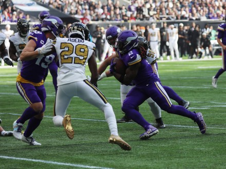 Minnesota Vikings Running Back Justin Jefferson Editorial Stock