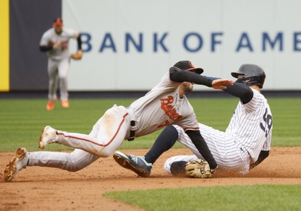 New York Yankees Aaron Judge Slides Editorial Stock Photo - Stock Image ...