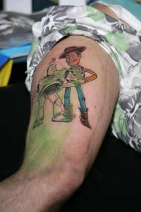 MagnumTattooSupplies on Twitter Georgiie Gibbs did this Toy Story tattoo  created with magnumtattoosupplies     brightontattoouktattoogirlytattoo disney disneytattoo disneyinkfiends  disneyink disneytatts disneyart toystory disney woody 