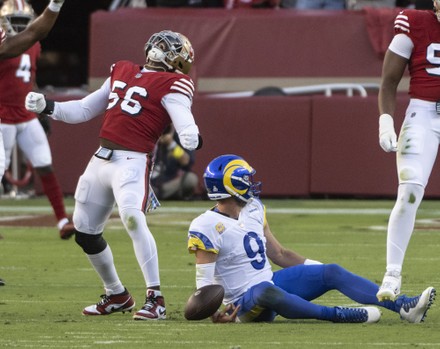 San Francisco 49ers linebacker Samson Ebukam (56) against the Los