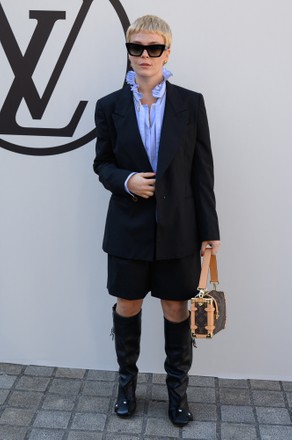Eve Jobs Attends Louis Vuitton Womenswear Editorial Stock Photo