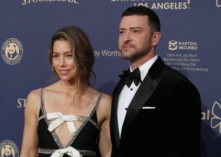 Justin Timberlake Jessica Biel Editorial Stock Photo - Stock Image