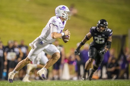 Abilene Christian Wildcats Quarterback Maverick Mcivor Editorial Stock ...