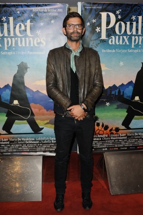 Vincent Paronnaud Attending Premiere Poulet Aux Editorial Stock Photo