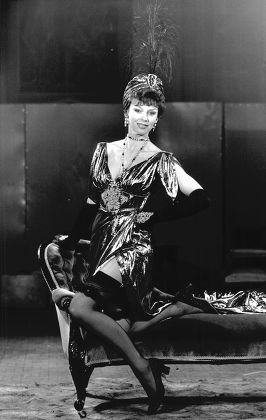 Actress Gabrielle Drake In A Scene From The Play 'court In The Act'.