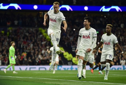 Goal Celebrations Harry Kane Tottenham Hotspur Editorial Stock Photo ...