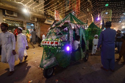 People Take Part Rally Celebrate Eidmiladulnabi Editorial Stock Photo ...