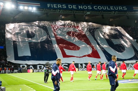 Psgs Giant Tifo Seen Players Enter Editorial Stock Photo - Stock Image ...