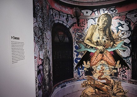 Opening Street Art Exhibition Capitales Paris Editorial Stock Photo