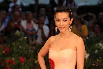 Li Bingbing Arriving On Red Carpet Editorial Stock Photo - Stock Image