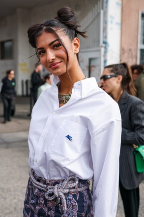 Elisa Maino Attends Etro Fashion Show Editorial Stock Photo - Stock