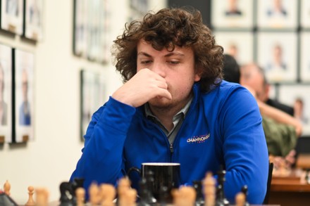 Us Chess Grandmaster Hans Niemann Plays Foto stock editorial - Imagem stock