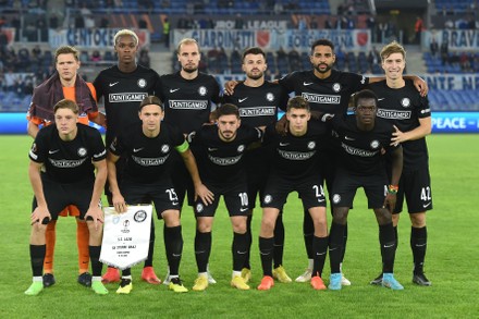 Sturm Grazs Starting Lineup Editorial Stock Photo - Stock Image