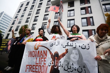 Seminude Protesters Against Call Prayers Women Editorial Stock Photo