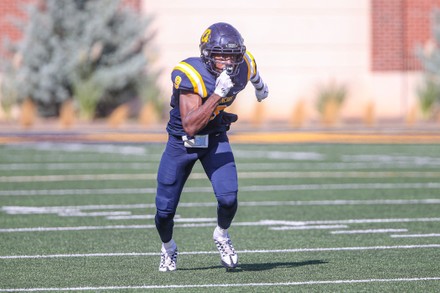 University Central Oklahoma Bronchos Wide Receiver Editorial Stock ...