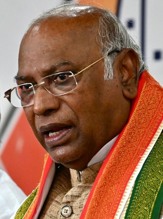 Indian National Congress Leader Mallikarjun Kharge Editorial Stock ...