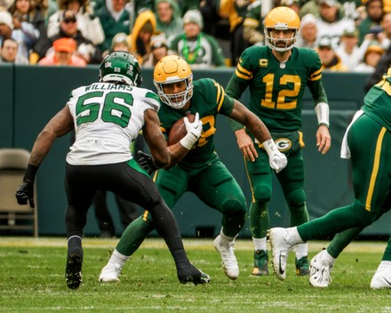 GREEN BAY, WI - OCTOBER 16: Green Bay Packers quarterback Aaron