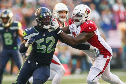 Seattle Seahawks Defensive End Darrell Taylor Editorial Stock