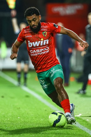 Oostendes Theo Matam Ndicka Pictured Action Editorial Stock Photo