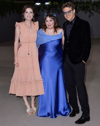 Lauren E Schuker Lena Dunham Jason Editorial Stock Photo - Stock Image