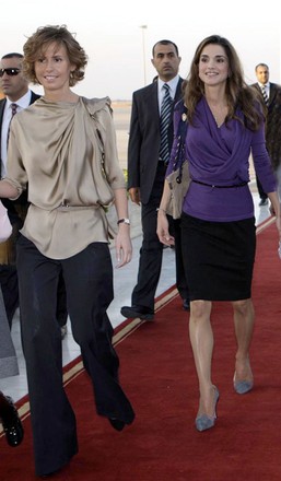 Syrian Presidents Wife Asma Al Assad Editorial Stock Photo - Stock