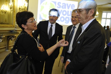 Monique Barbut Presidente Du Fonds Pour Editorial Stock Photo Stock