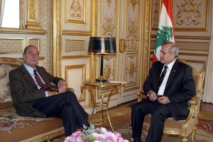 Lebanese president Michel Sleiman ends state visit - Paris, France - 19 ...