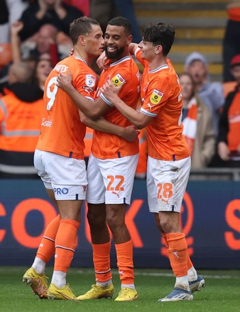 Cj Hamilton Blackpool Celebrates Scoring 4th Editorial Stock Photo ...