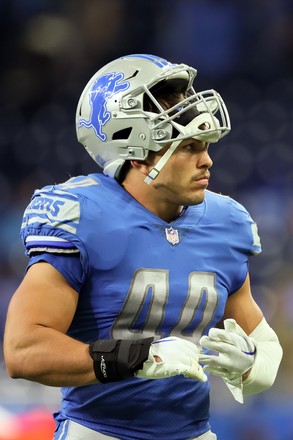 Detroit Lions Linebacker Malcolm Rodriguez 44 Editorial Stock Photo ...