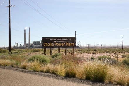 Cholla Power Plant 102gigawat Coal Power Editorial Stock Photo Stock