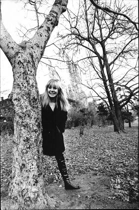 Barbara Ferris (no Further Details) In New York Park 1968.