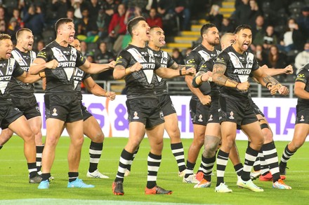 New Zealand Team Carry Out Haka Editorial Stock Photo - Stock Image ...
