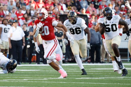 Wisconsin Badgers Running Back Isaac Guerendo Editorial Stock Photo ...