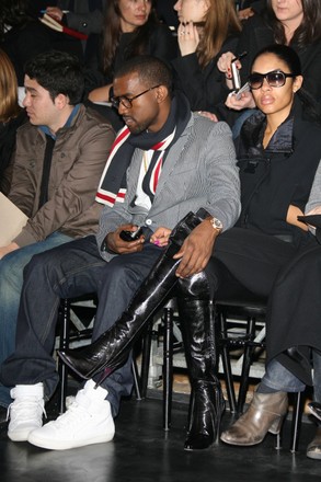 Kanye West His Girlfriend Alexis Phifer Editorial Stock Photo - Stock ...