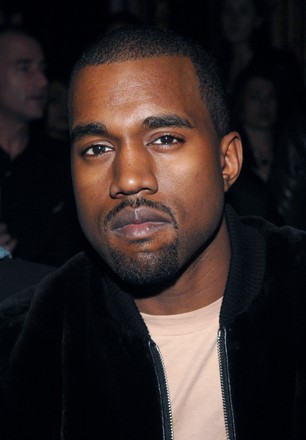 American Singer Kanye West His Girlfriend Editorial Stock Photo - Stock
