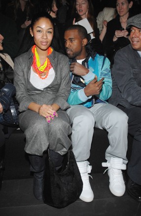 American Singer Kanye West His Girlfriend Editorial Stock Photo - Stock ...