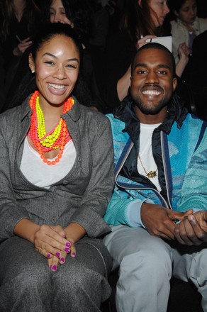American Singer Kanye West His Girlfriend Editorial Stock Photo - Stock