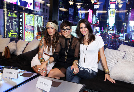 'The Real L Word' Cast Visits the R Lounge at Renaissance Times Square, New York, America - 15 Jun 2011