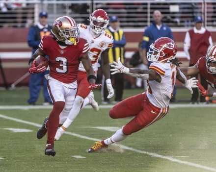 Ray-Ray McCloud III of the San Francisco 49ers on the sideline before  News Photo - Getty Images