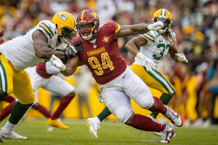 Washington Commanders Defensive Tackle Daron Payne Editorial Stock Photo -  Stock Image