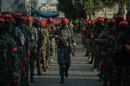 Popular Front Liberation Palestine Organizes Parade Editorial Stock