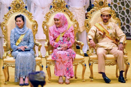 Royal Wedding Brunei Berbedak Ceremony On Editorial Stock Photo - Stock ...