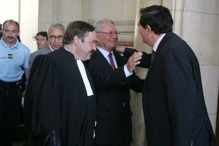 Indicted Jacques Dominati Jeanyves Bobotte Attend Editorial Stock Photo